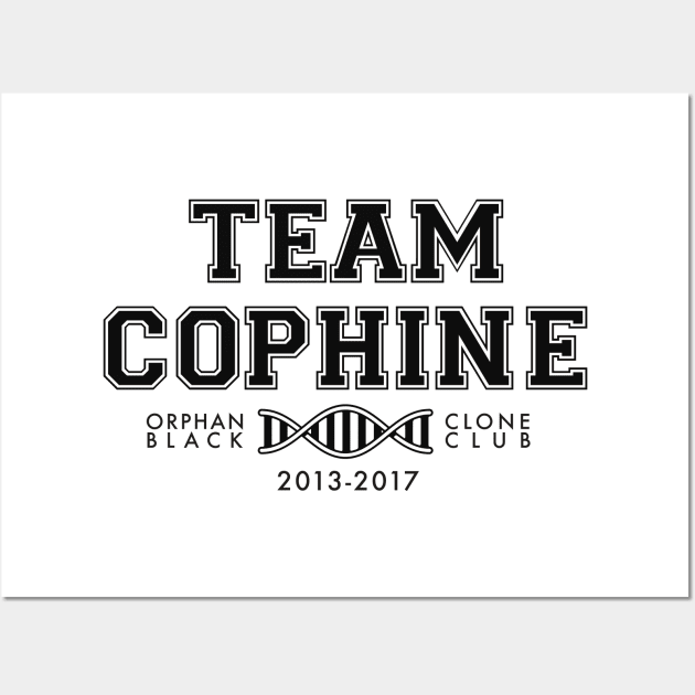 Team Cophine - Orphan Black Wall Art by MaNiaCreations